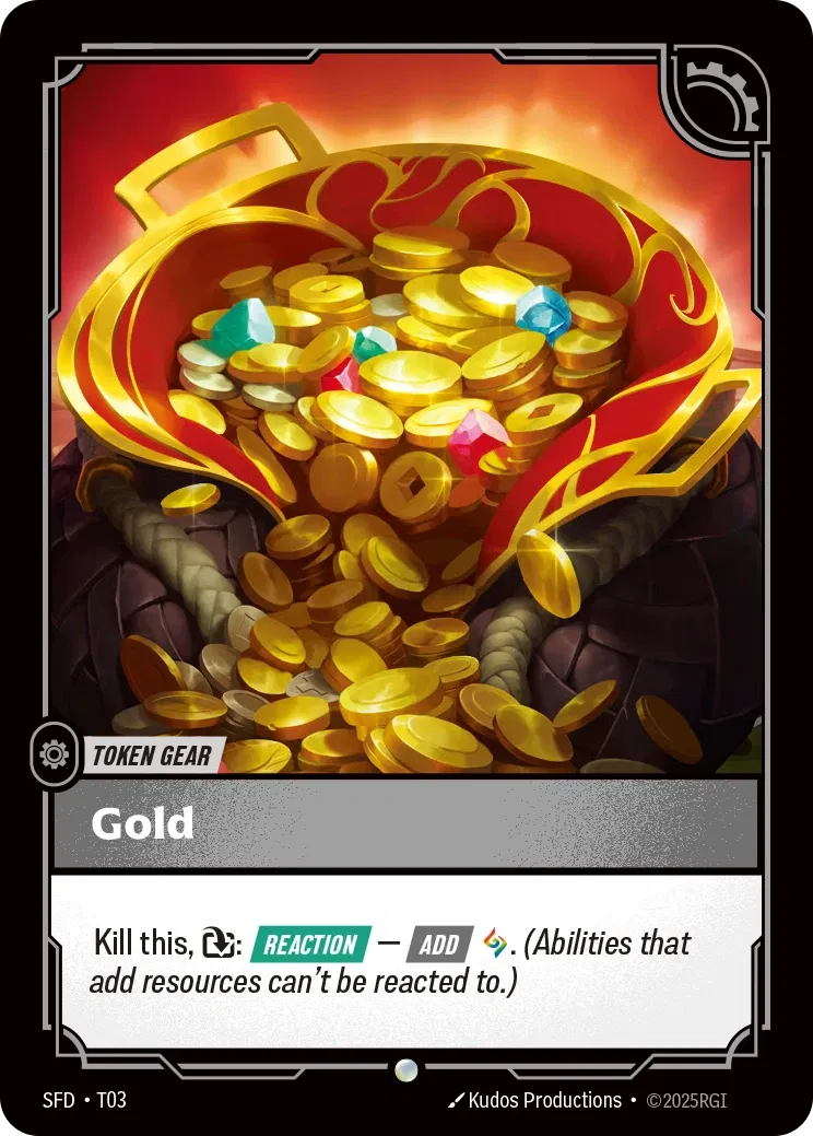 Gold - SFD-T03 - Spiritforged - Riftbound card