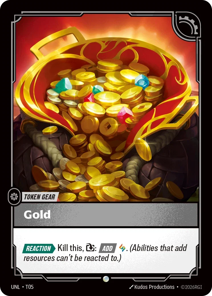 Gold - UNL-T05 - Unleashed - Riftbound card