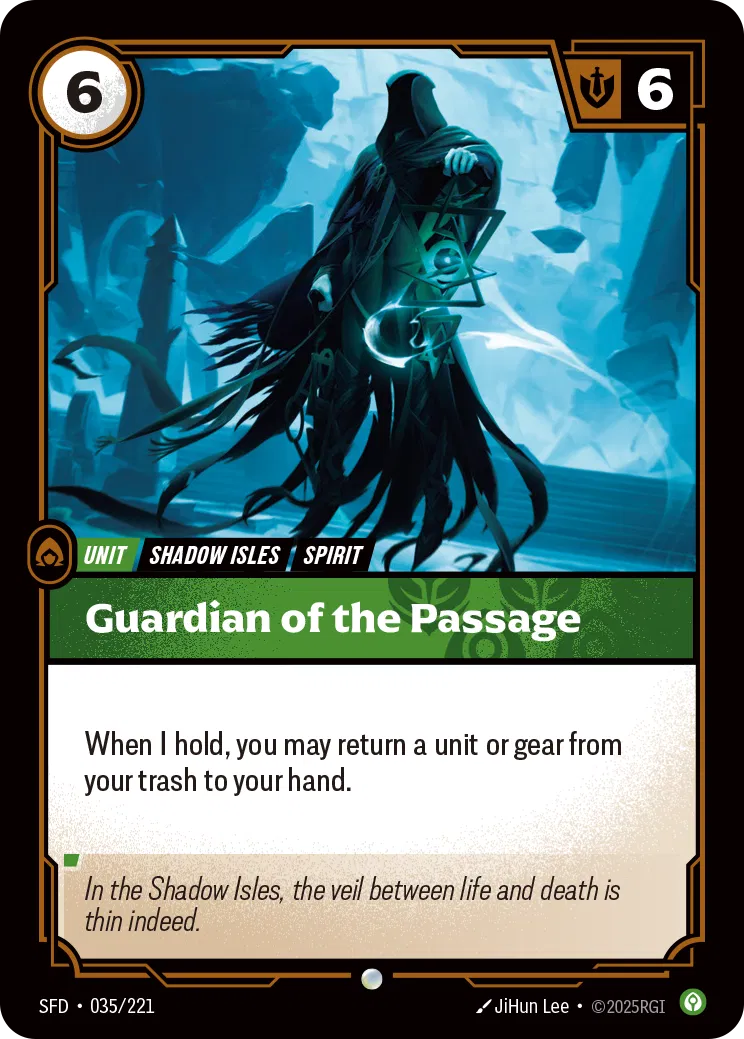 Guardian of the Passage - SFD-035 - Spiritforged - Riftbound card