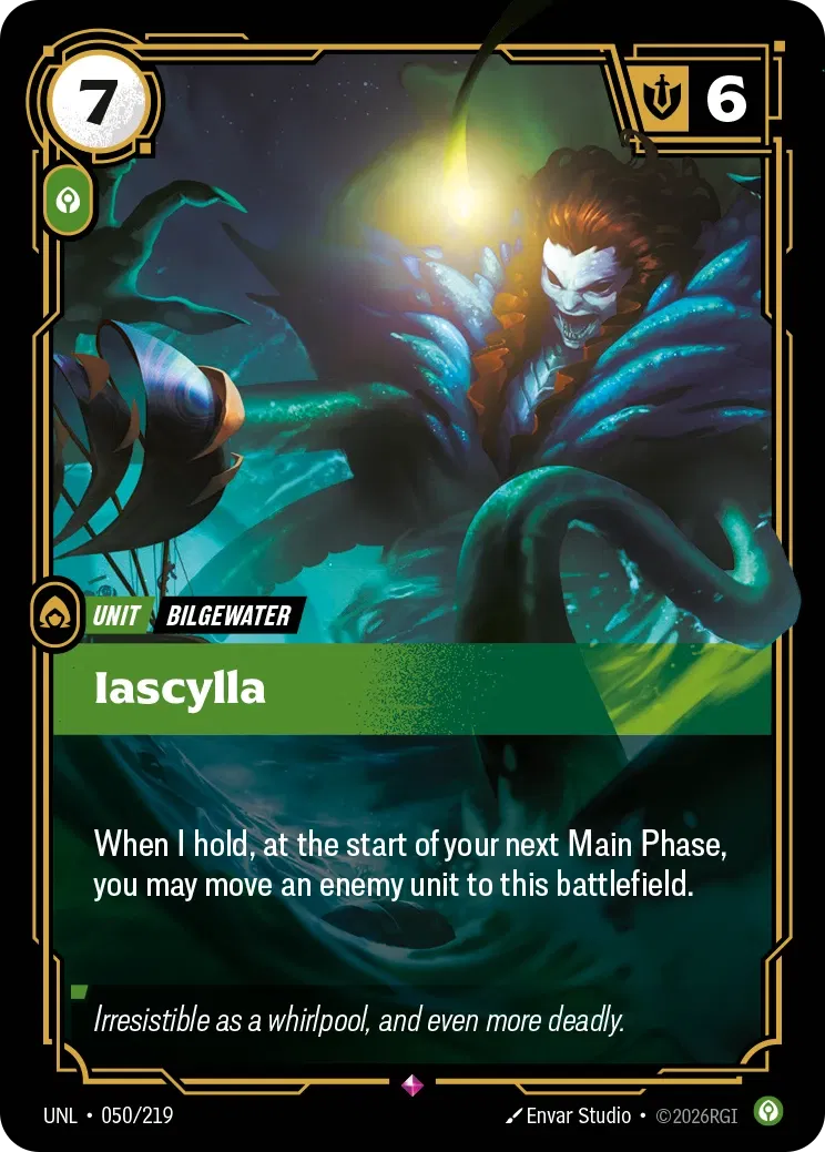Iascylla - UNL-050 - Unleashed - Riftbound card
