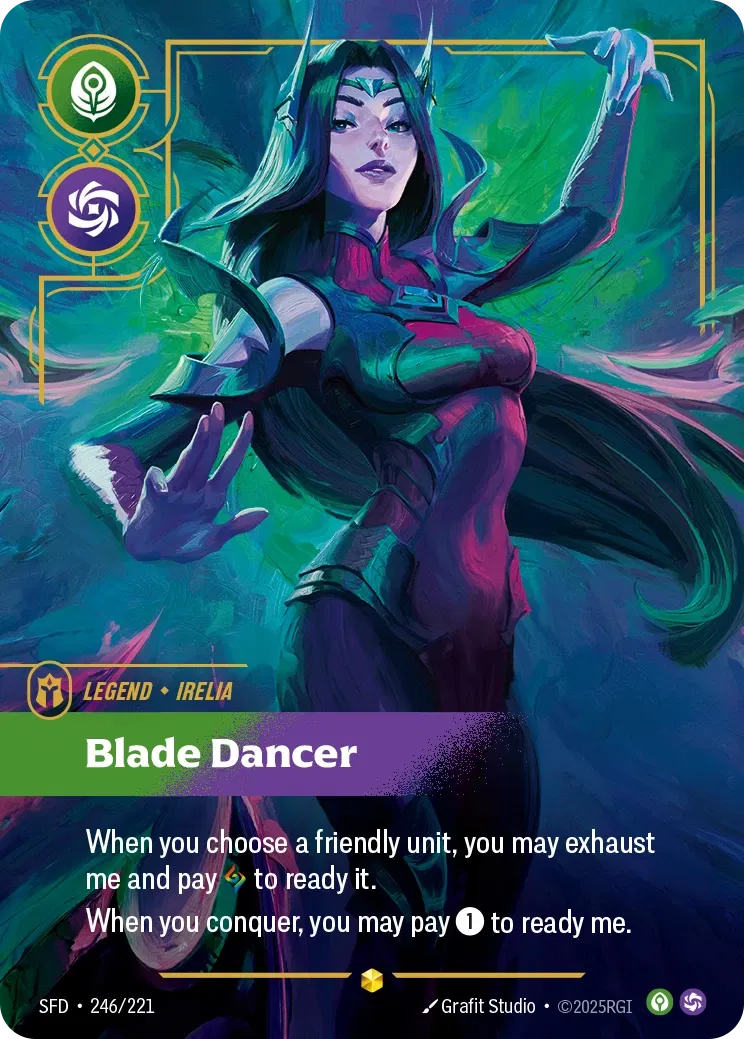 Irelia Blade Dancer - SFD-246 - Spiritforged - Riftbound card