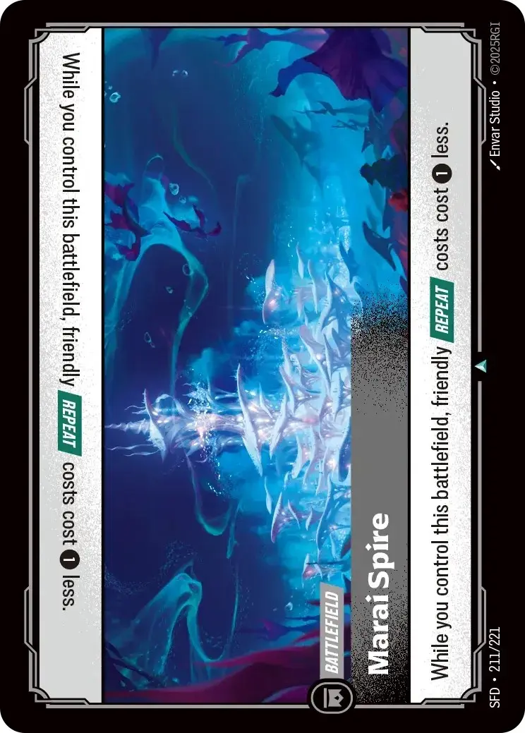 Marai Spire - SFD-211 - Spiritforged - Riftbound card