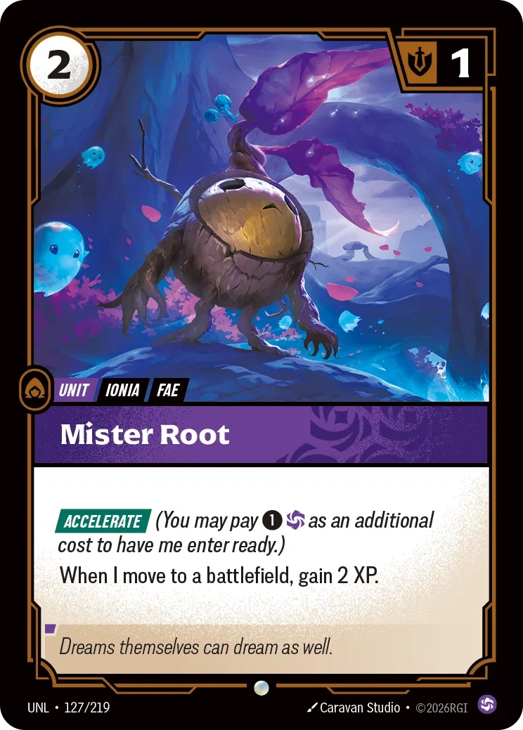 Mister Root - UNL-127 - Unleashed - Riftbound card