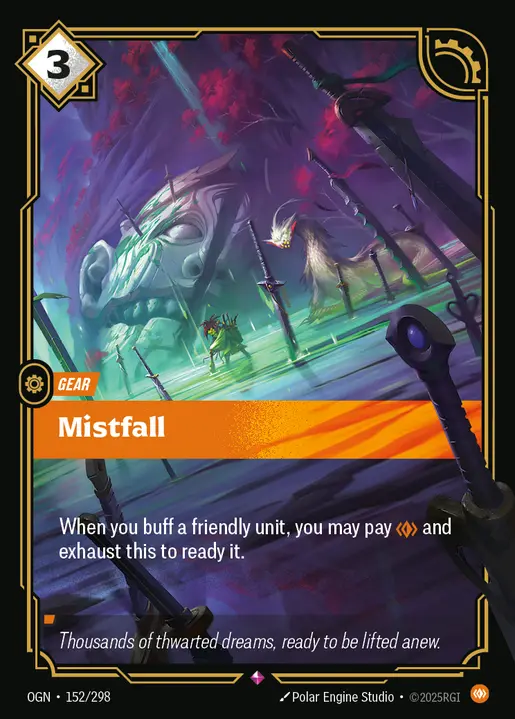 Mistfall - OGN-152 - Origins - Riftbound card