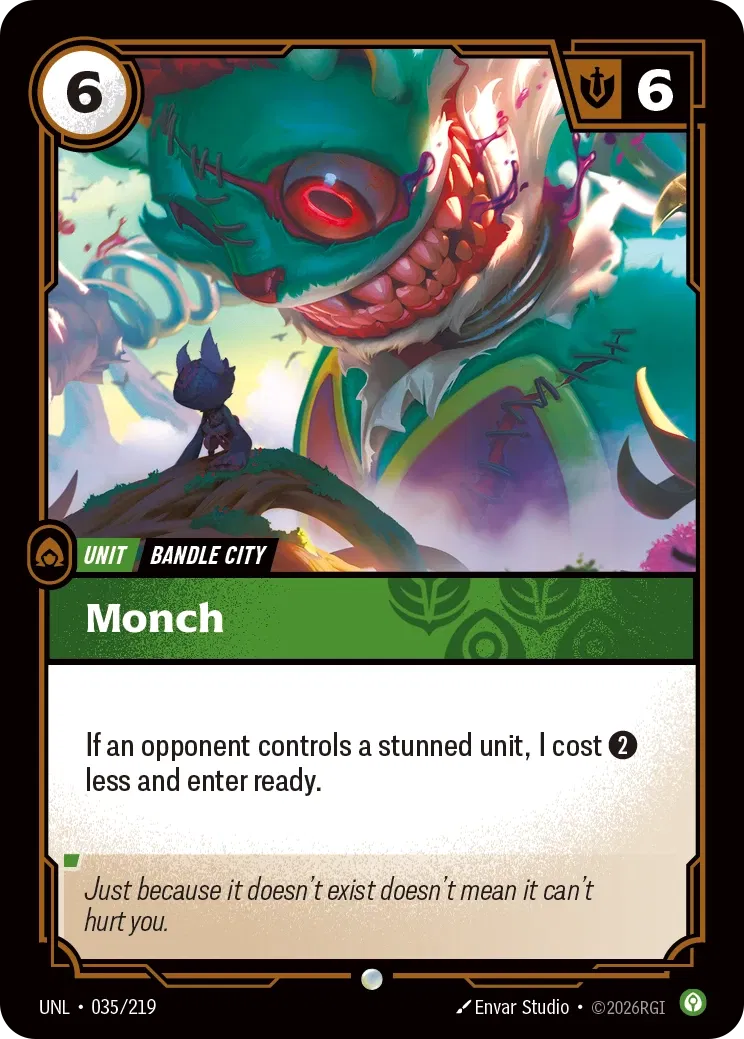 Monch - UNL-035 - Unleashed - Riftbound card