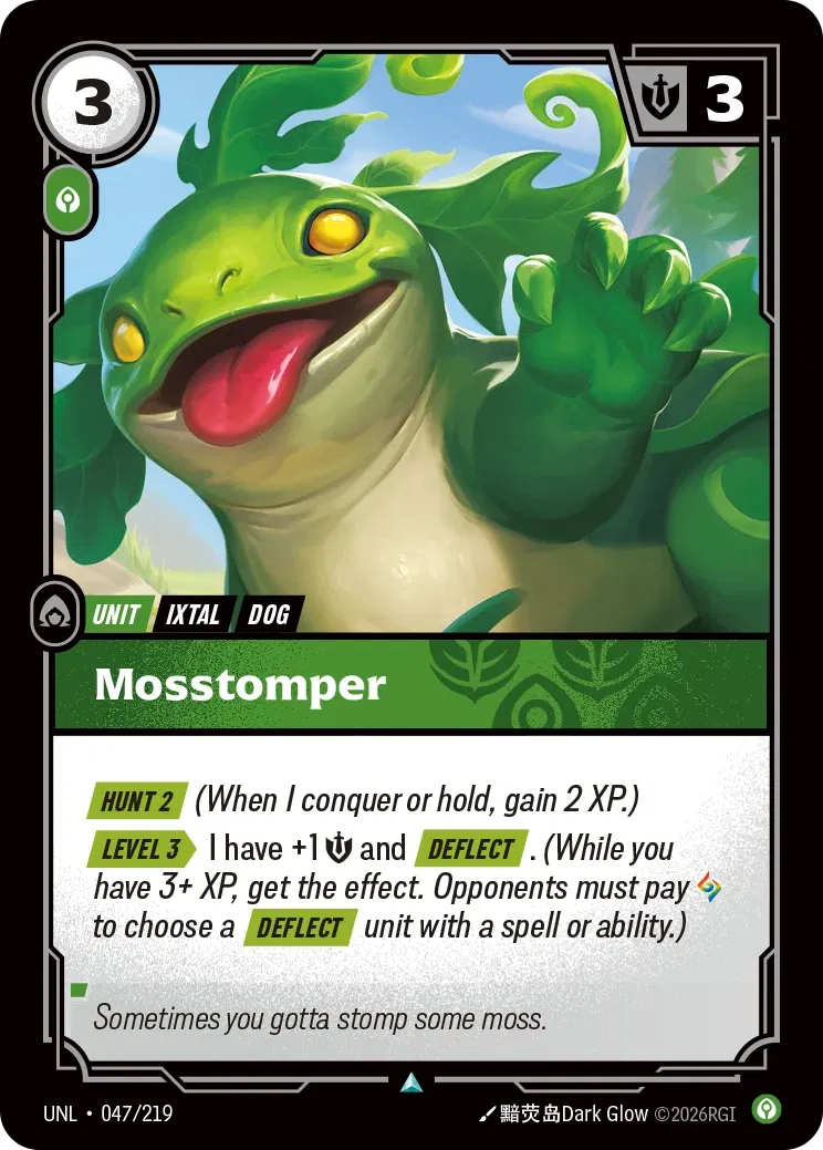 Mosstomper - UNL-047 - Unleashed - Riftbound card