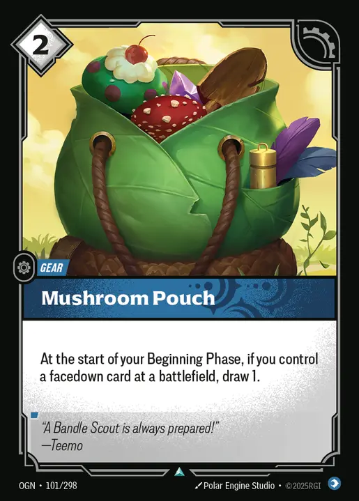 Mushroom Pouch - OGN-101 - Origins - Riftbound card