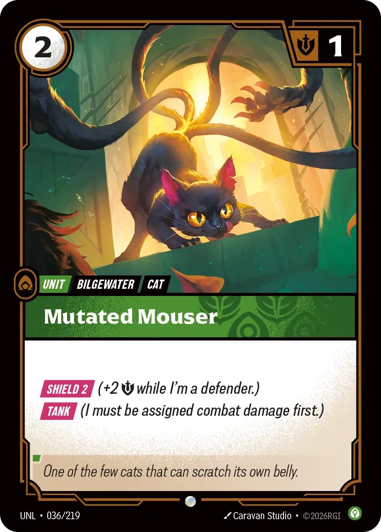 Mutated Mouser - UNL-036 - Unleashed - Riftbound card