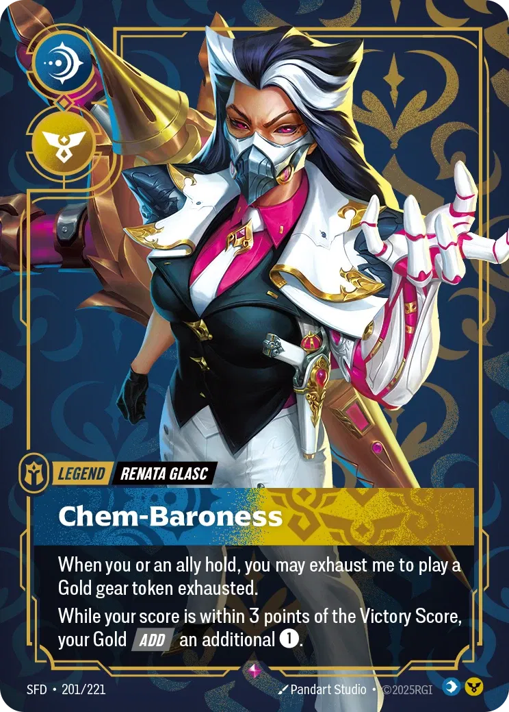Renata Glasc Chem-Baroness - SFD-201 - Spiritforged - Riftbound card