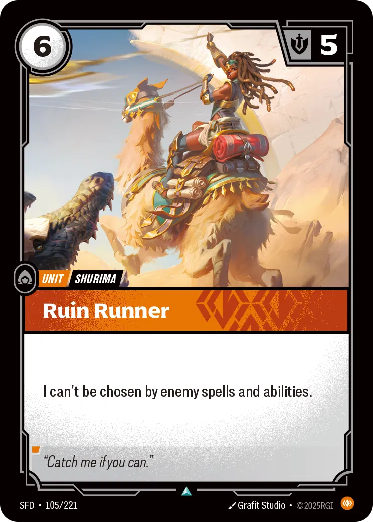 Ruin Runner - SFD-105 - Spiritforged - Riftbound card