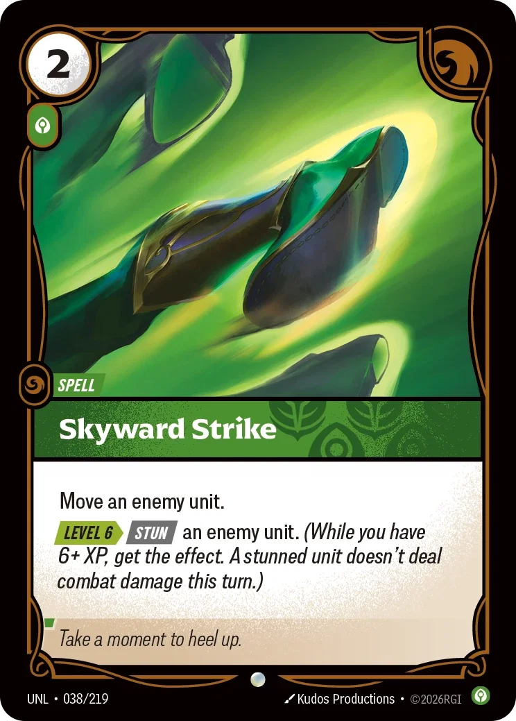 Skyward Strike - UNL-038 - Unleashed - Riftbound card
