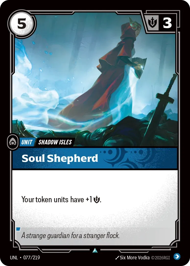 Soul Shepherd - UNL-077 - Unleashed - Riftbound card