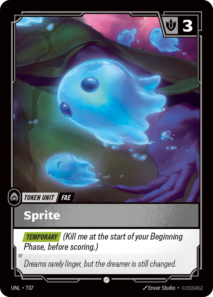 Sprite - UNL-T07 - Unleashed - Riftbound card