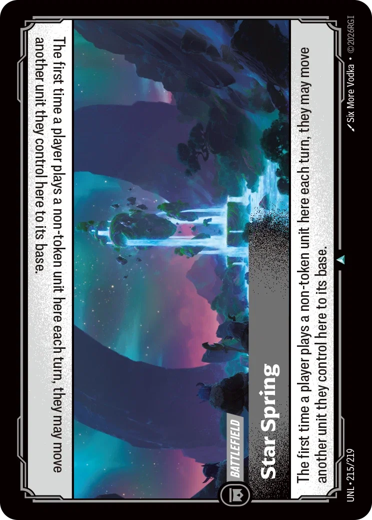 Star Spring - UNL-215 - Unleashed - Riftbound card