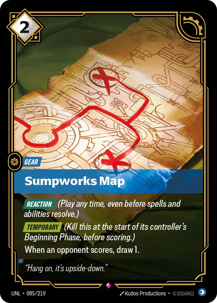Sumpworks Map - UNL-085 - Unleashed - Riftbound card