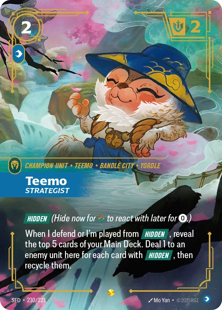 Teemo Strategist - SFD-230 - Spiritforged - Riftbound card