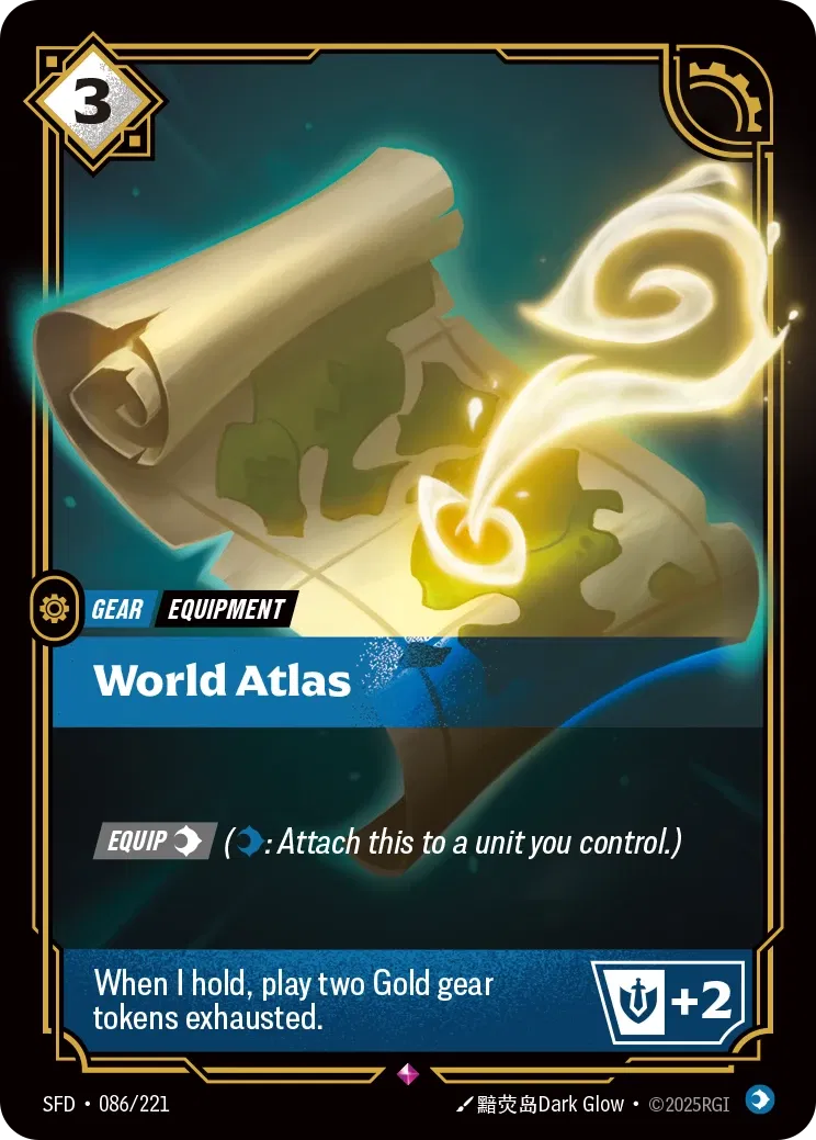 World Atlas - SFD-086 - Spiritforged - Riftbound card