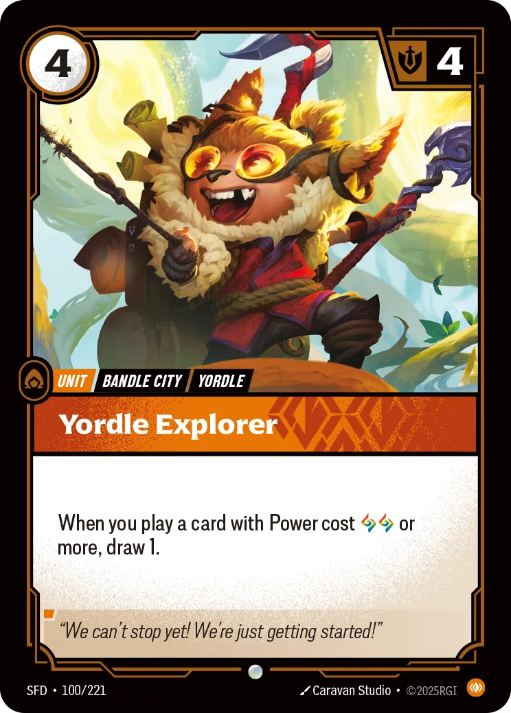 Yordle Explorer - SFD-100 - Spiritforged - Riftbound card