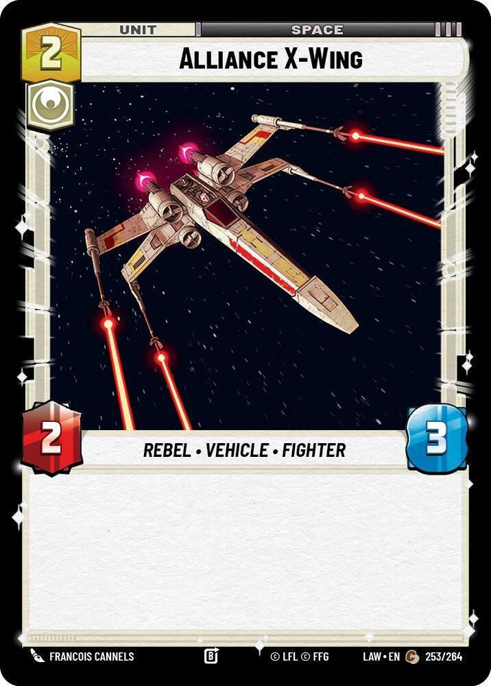Alliance X-Wing 253/264 A Lawless Time Star Wars card