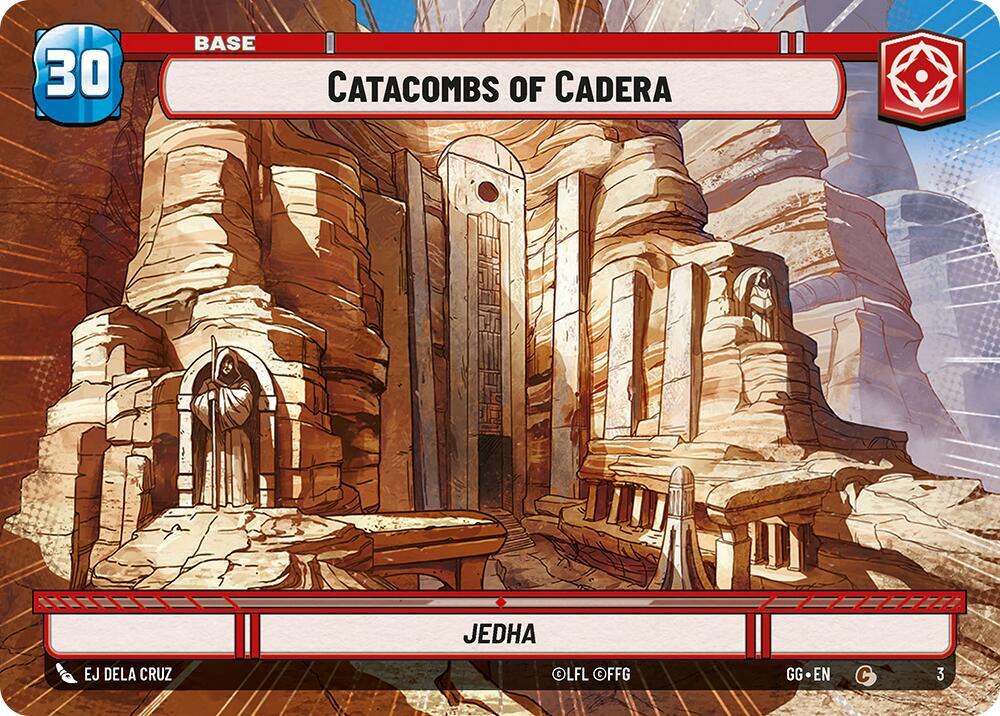 Catacombs of Cadera 3/0 Gamegenic Promos Star Wars card