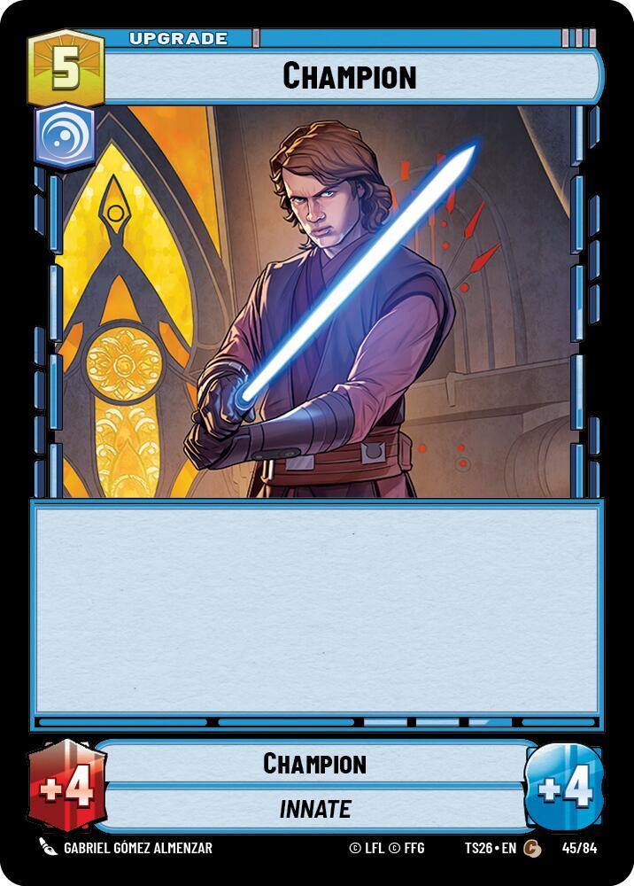 Champion 45/84 Twin Suns Star Wars card