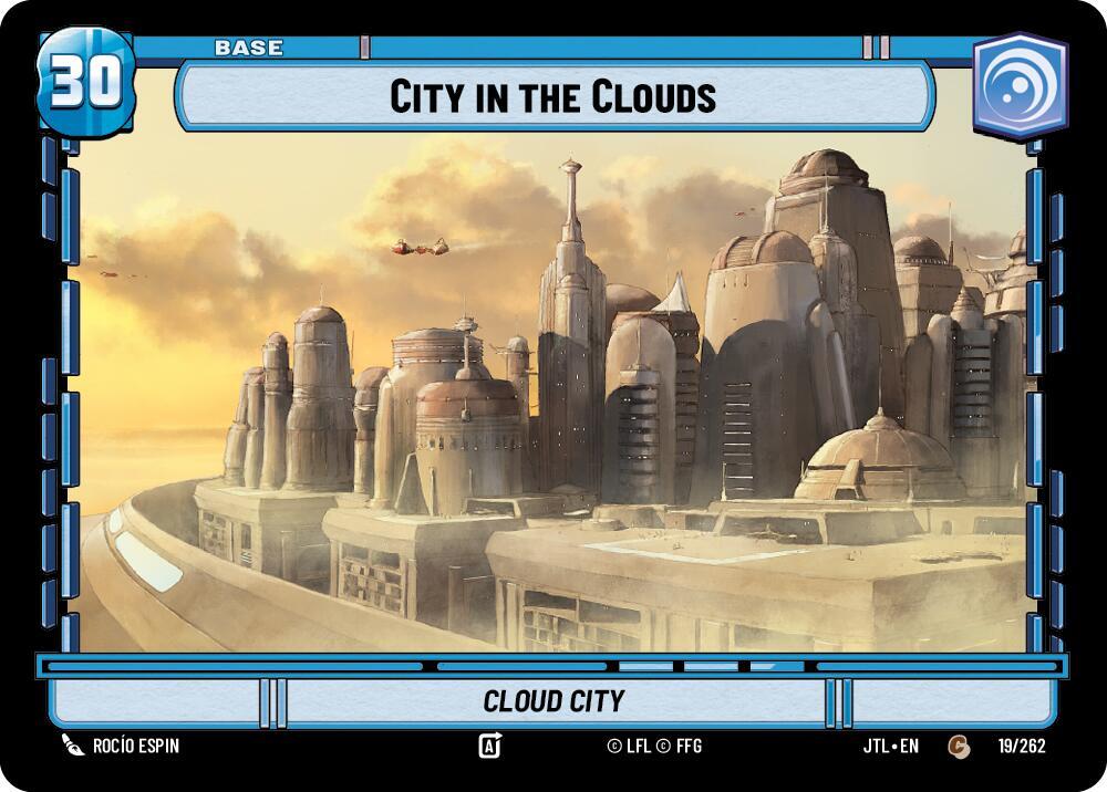 City in the Clouds // Experience 019/262 // T03/T04 Jump to Lightspeed Star Wars card