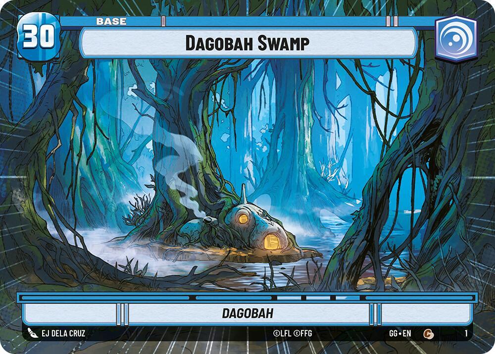 Dagobah Swamp 1/0 Gamegenic Promos Star Wars card