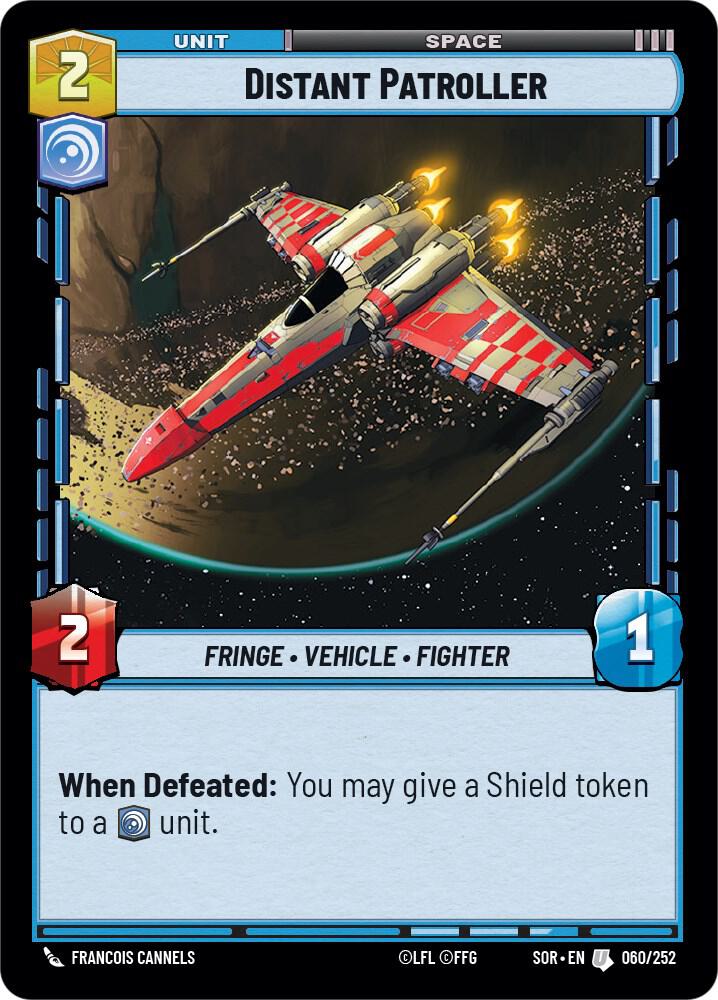 Distant Patroller 060/252 Spark of Rebellion Star Wars card