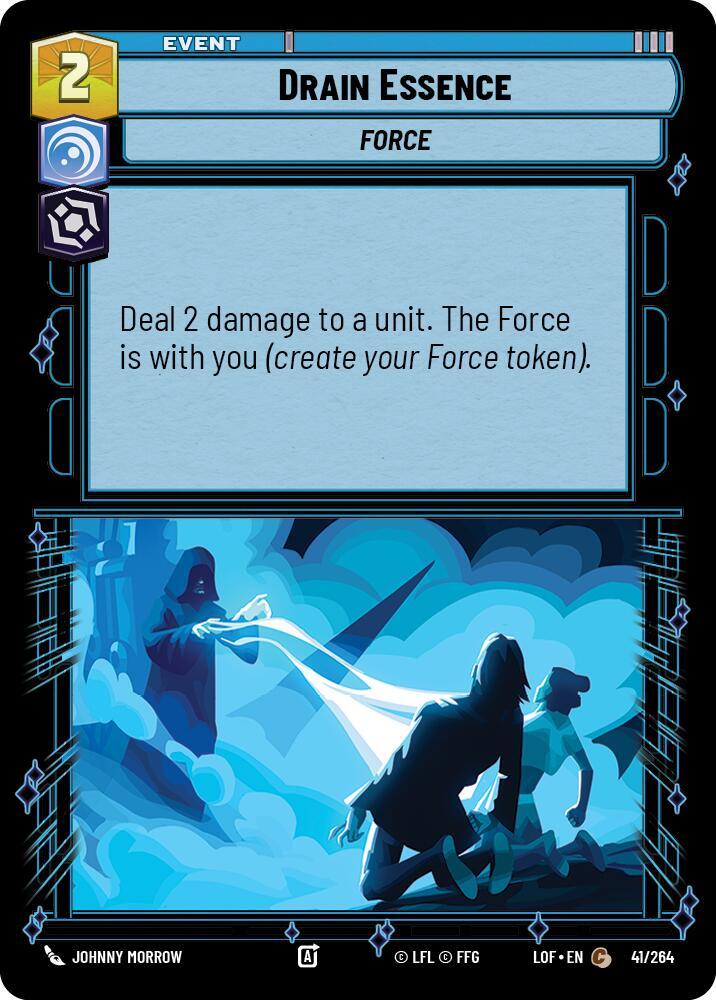 Drain Essence 041/264 Legends of the Force Star Wars card