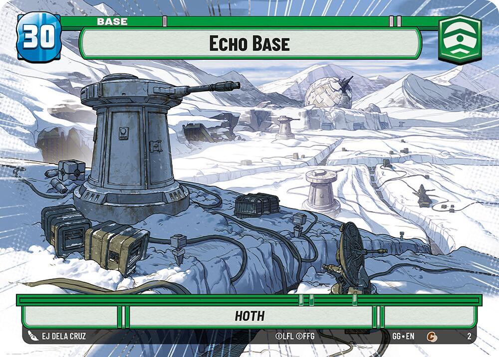 Echo Base 2/0 Gamegenic Promos Star Wars card