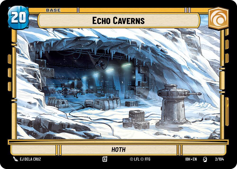 Echo Caverns 2/104 Intro Battle Hoth Star Wars card