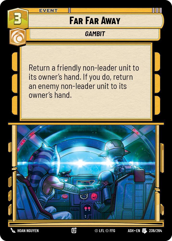 Far Far Away 236/264 Ashes of the Empire Star Wars card