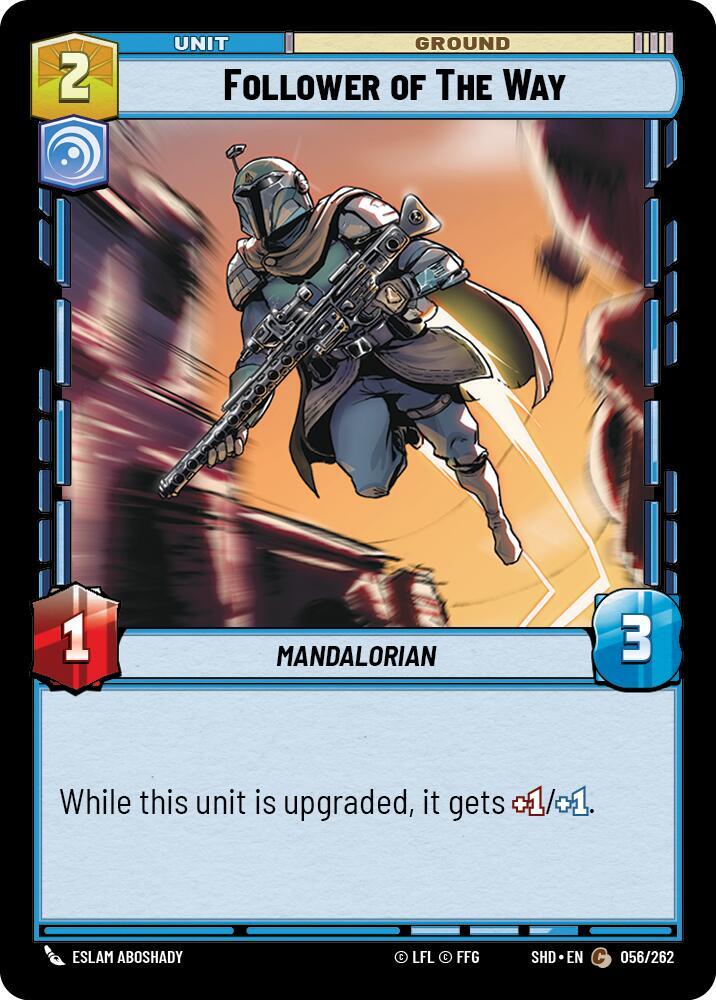 Follower of The Way 056/262 Shadows of the Galaxy Star Wars card