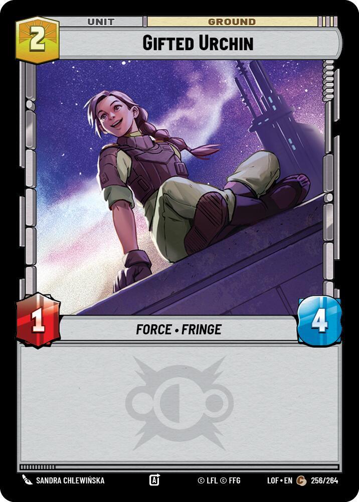 Gifted Urchin 256/264 Legends of the Force Star Wars card