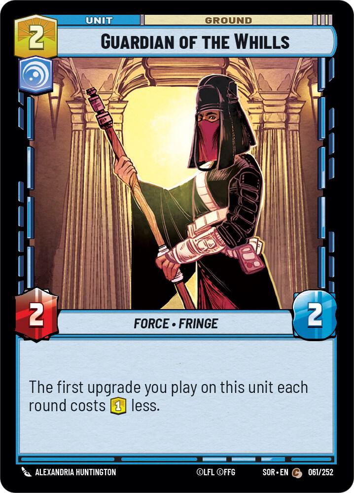 Guardian of the Whills 061/252 Spark of Rebellion Star Wars card