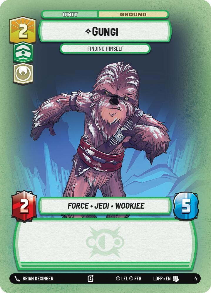 Gungi - Finding Himself 4 Legends of the Force: Weekly Play Promos Star Wars card