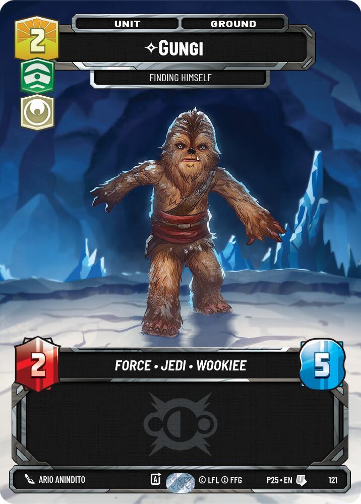 Gungi - Finding Himself 121 Sector and Regional Promos: Season 1 Star Wars card