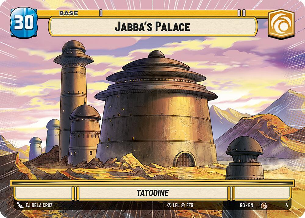 Jabba's Palace 4/0 Gamegenic Promos Star Wars card