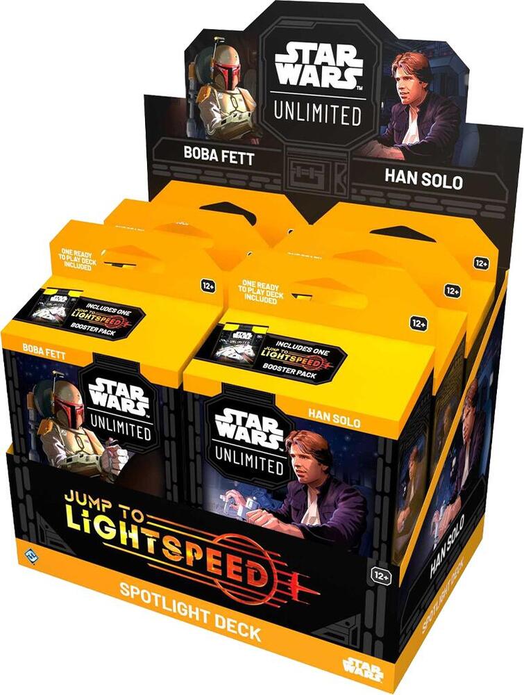 Jump to Lightspeed - Spotlight Deck Display  Jump to Lightspeed Star Wars card