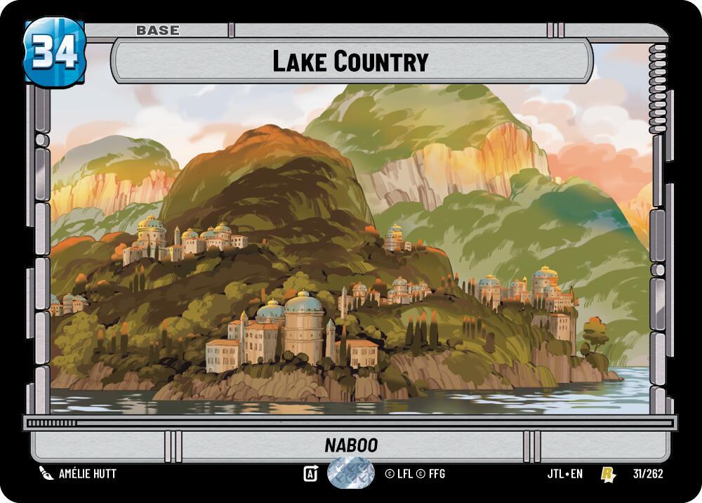 Lake Country 031/262 Jump to Lightspeed Star Wars card