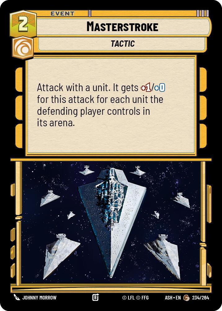 Masterstroke 234/264 Ashes of the Empire Star Wars card