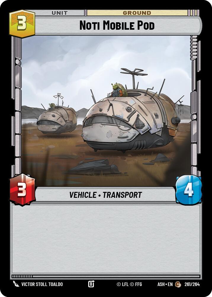 Noti Mobile Pod 261/264 Ashes of the Empire Star Wars card