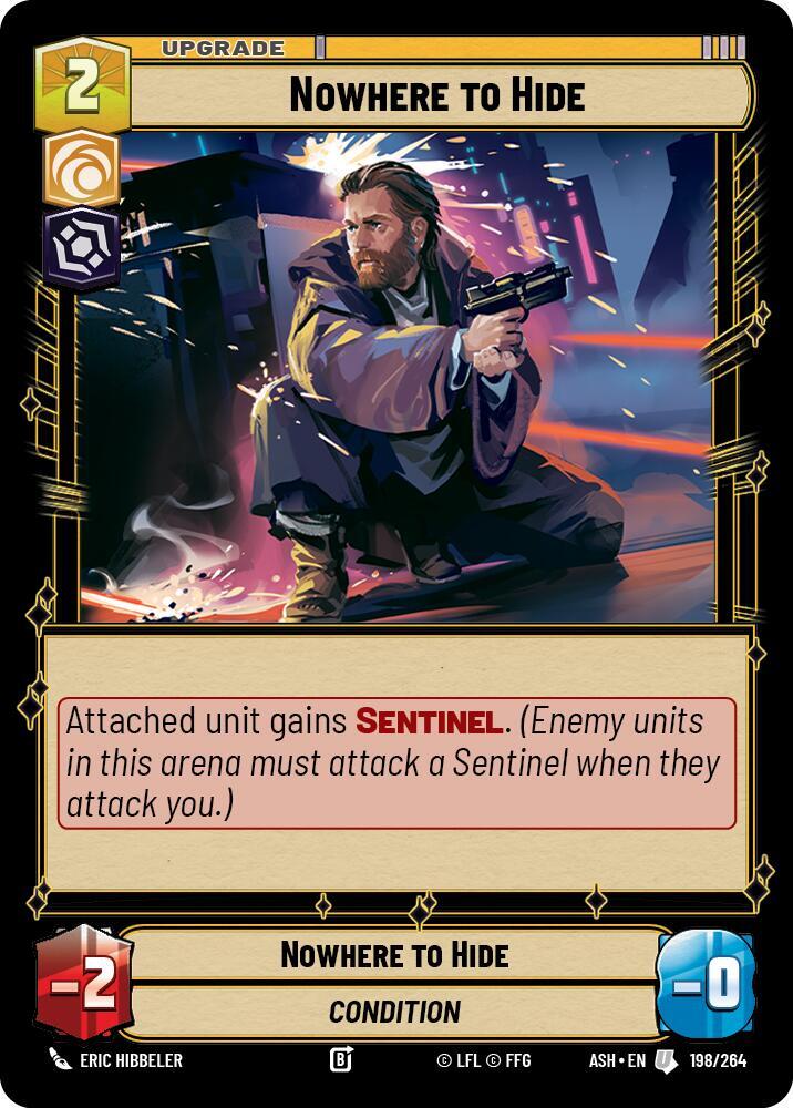 Nowhere to Hide 198/264 Ashes of the Empire Star Wars card