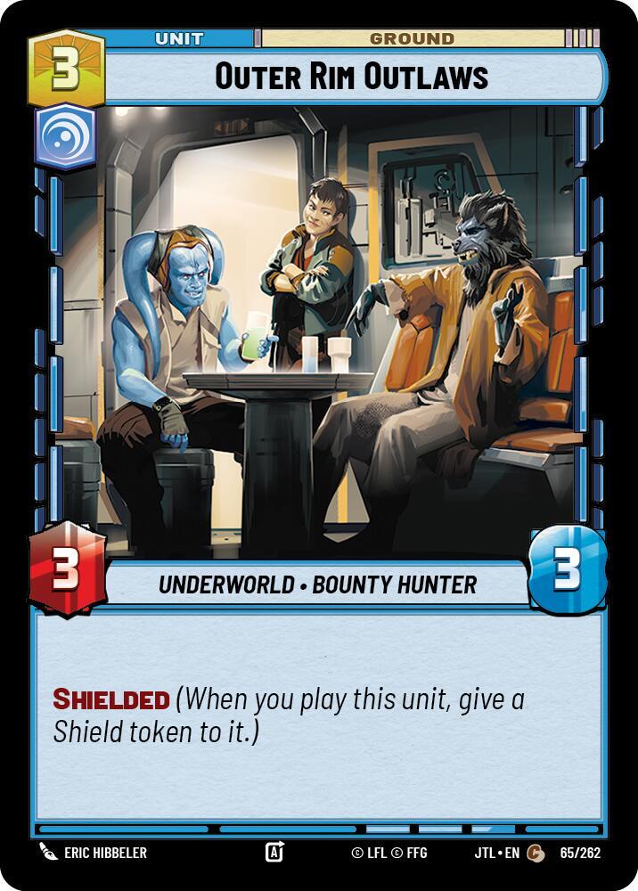 Outer Rim Outlaws 065/262 Jump to Lightspeed Star Wars card