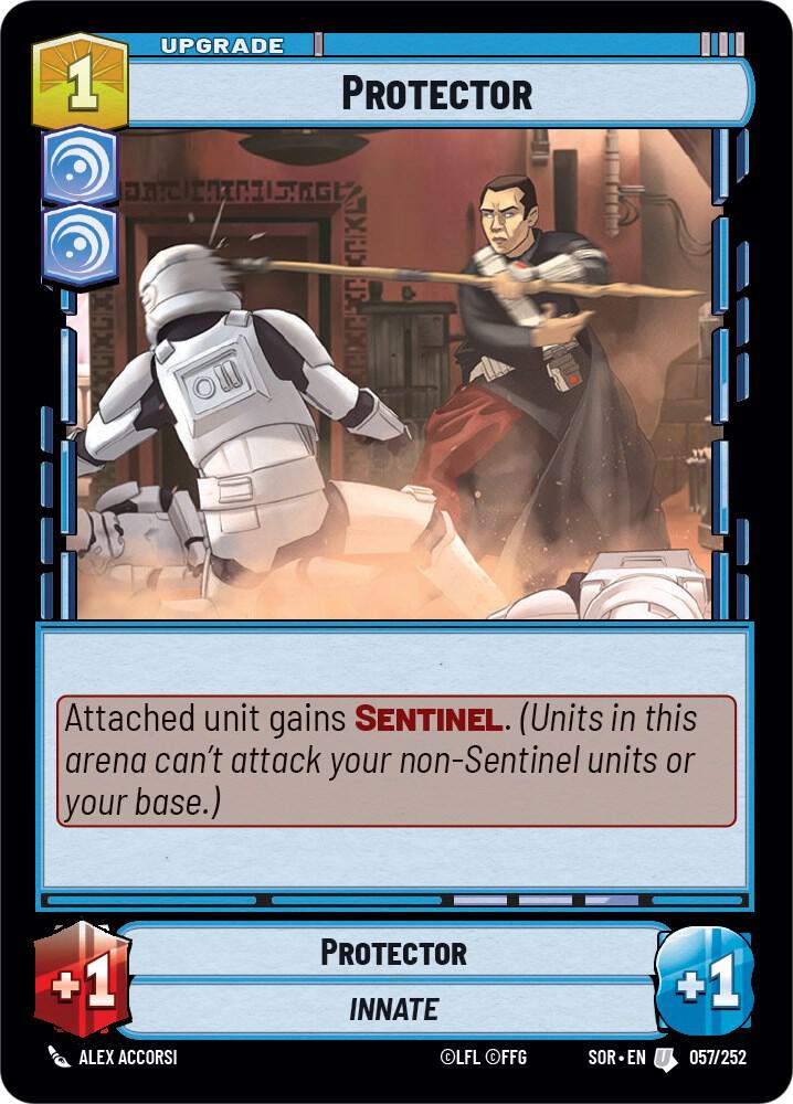 Protector 057/252 Spark of Rebellion Star Wars card