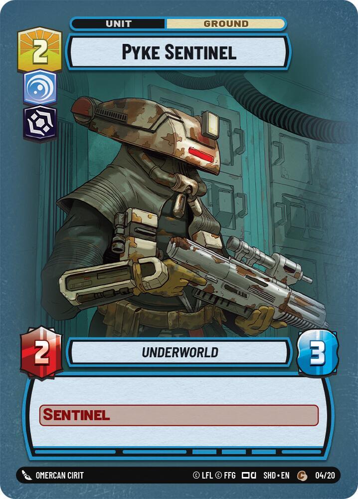 Pyke Sentinel 45767 Shadows of the Galaxy: Weekly Play Promos Star Wars card
