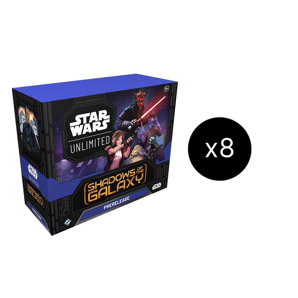 Shadows of the Galaxy - Prerelease Kit Case  Shadows of the Galaxy Star Wars card