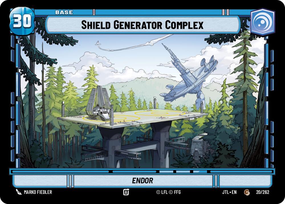 Shield Generator Complex // Experience 020/262 // T03/T04 Jump to Lightspeed Star Wars card