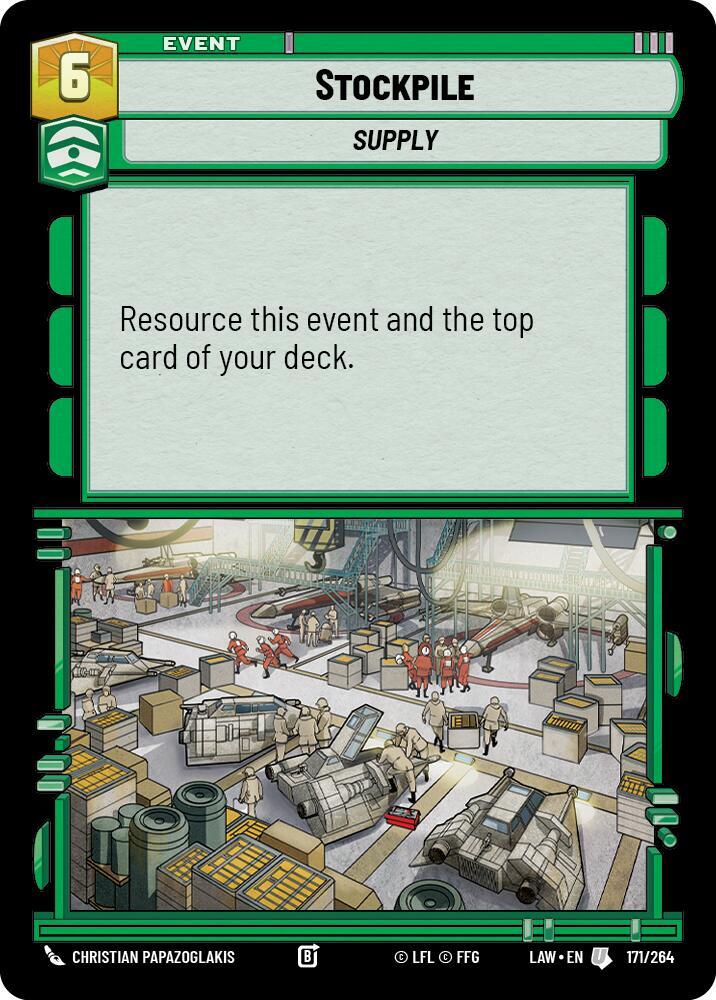 Stockpile 171/264 A Lawless Time Star Wars card