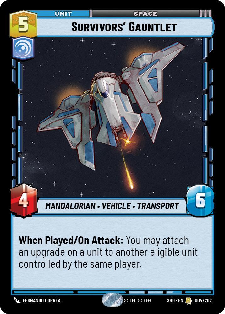 Survivors' Gauntlet 064/262 Shadows of the Galaxy Star Wars card
